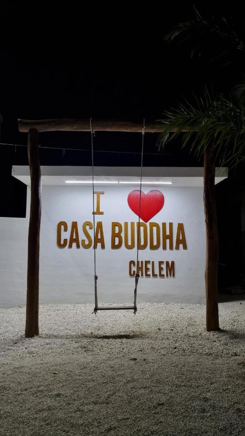Casa Buddha Chelem Bagian luar foto