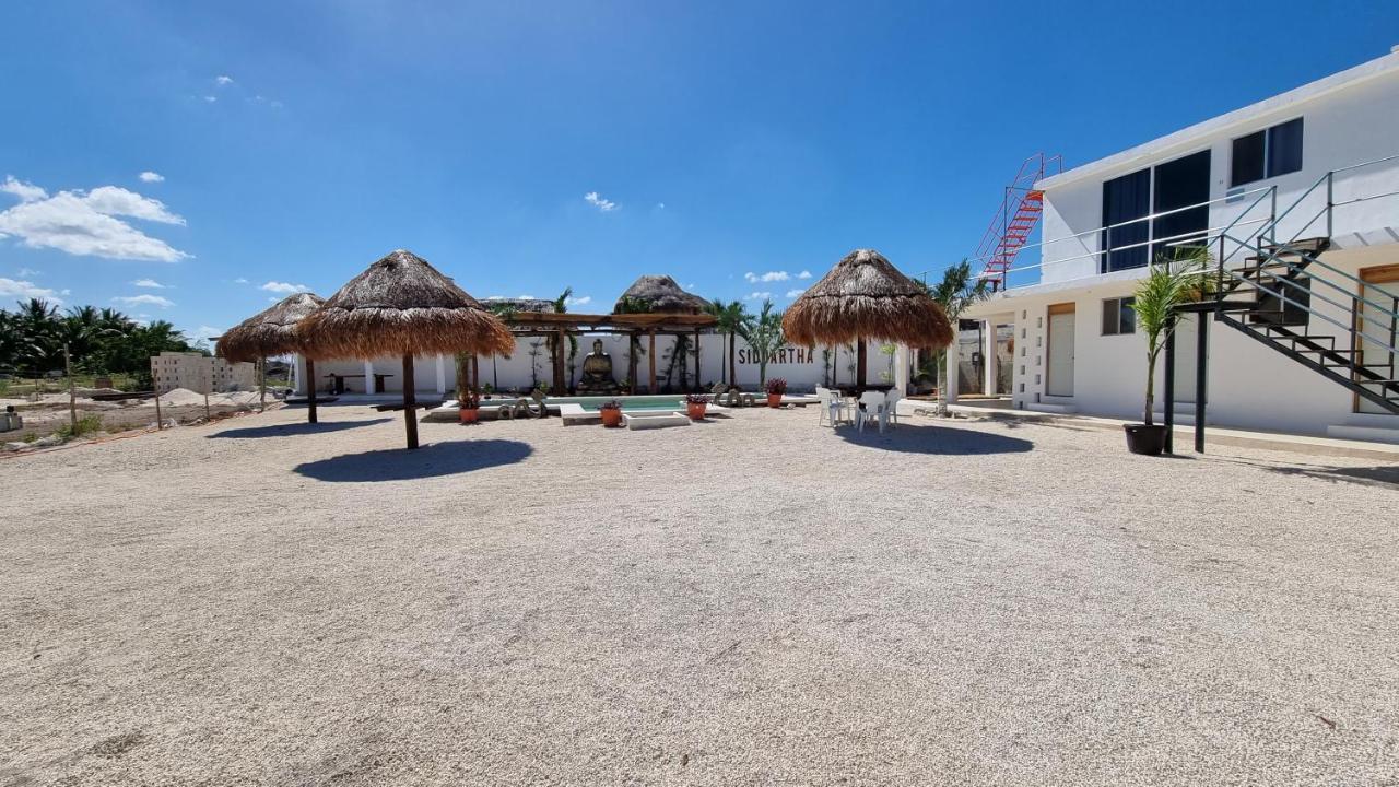 Casa Buddha Chelem Bagian luar foto