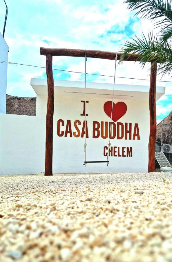 Casa Buddha Chelem Bagian luar foto