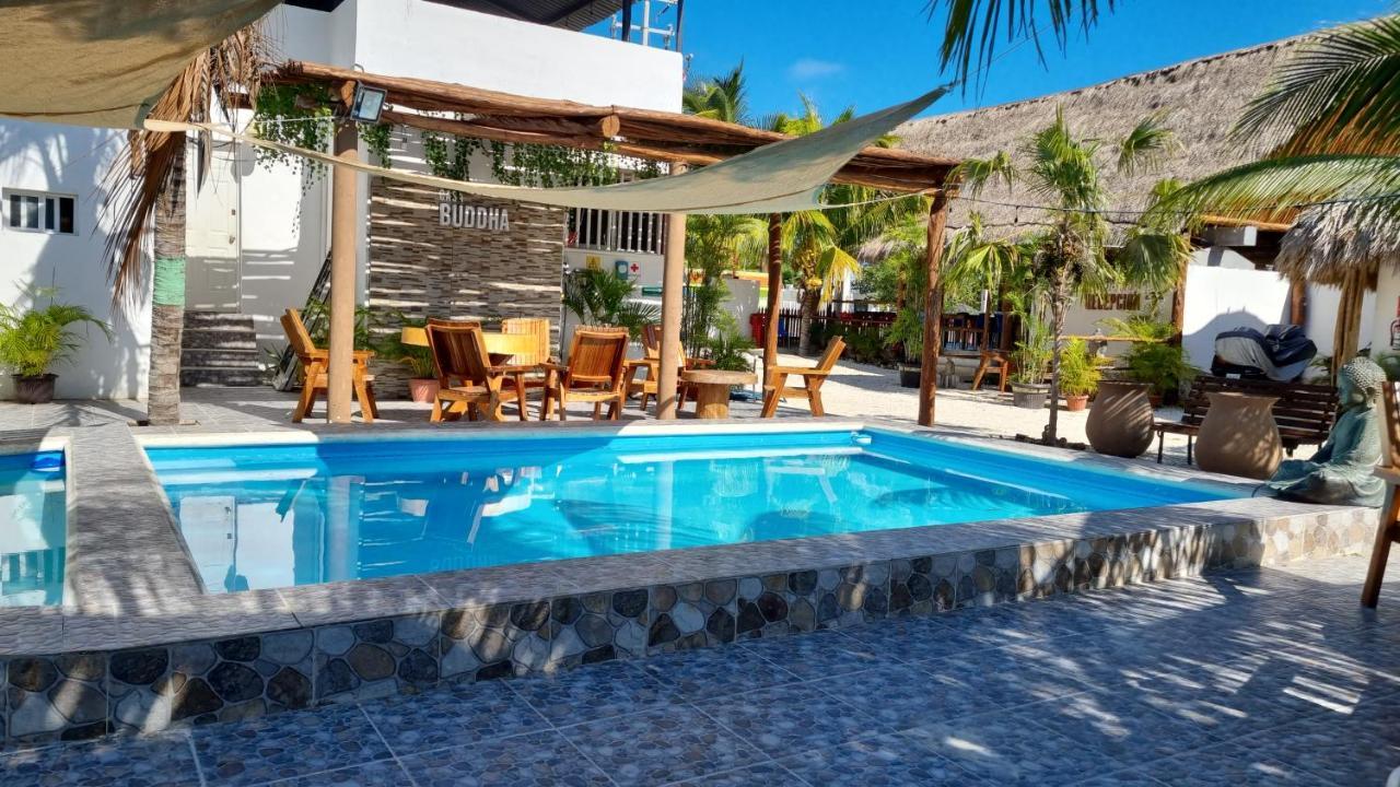 Casa Buddha Chelem Bagian luar foto