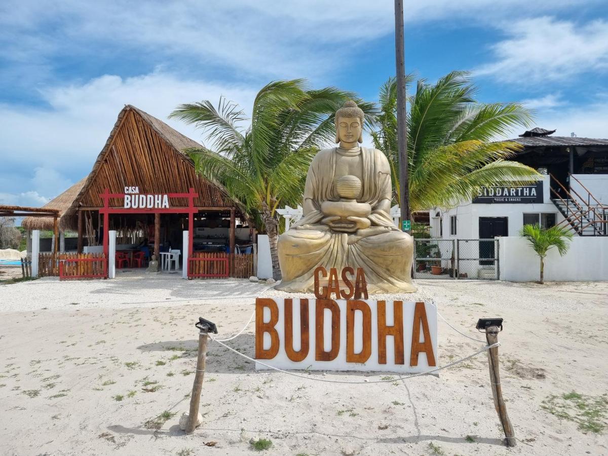 Casa Buddha Chelem Bagian luar foto