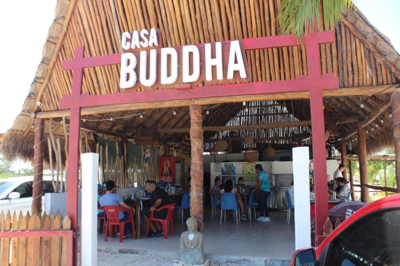 Casa Buddha Chelem Bagian luar foto