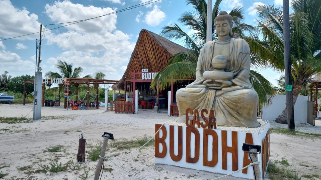 Casa Buddha Chelem Bagian luar foto